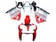 Comprar Carenados Moto Kawasaki ZX6R 2000-2002 - Blanco Rojo Negro