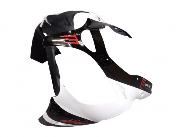 Comprar Carenados Moto Kawasaki ZX6R 2000-2002 - Blanco Negro Rojo Monstruo