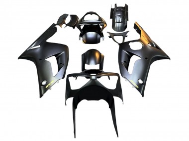Comprar Carenados Moto Kawasaki ZX6R 2003-2004 - Negro Mate Oro 636