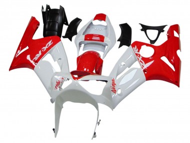 Comprar Carenados Moto Kawasaki ZX6R 2003-2004 - Blanco Rojo