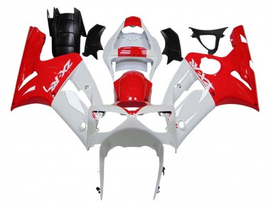 Comprar Carenados Moto Kawasaki ZX6R 2003-2004 - Blanco Rojo