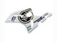 Comprar Carenados Moto Kawasaki ZX6R 2003-2004 - Blanco Negro Motul Lucky Strike