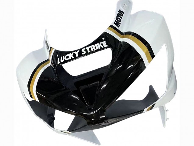 Comprar Carenados Moto Kawasaki ZX6R 2003-2004 - Blanco Negro Motul Lucky Strike