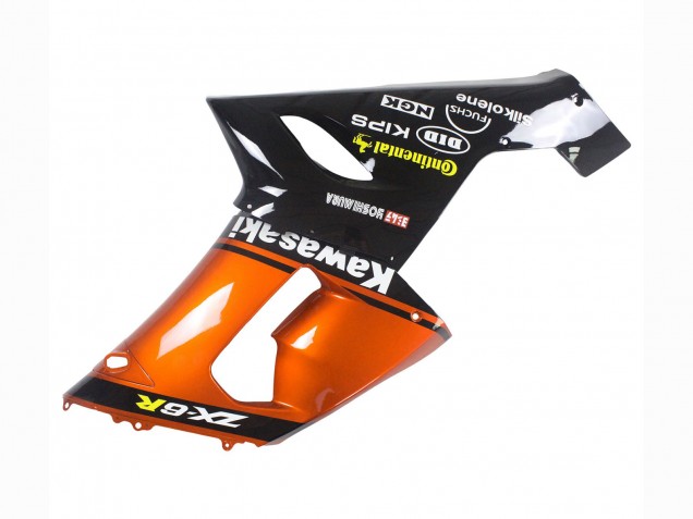 Comprar Carenado Moto Kawasaki ZX6R 2005-2006 - Naranja Negro
