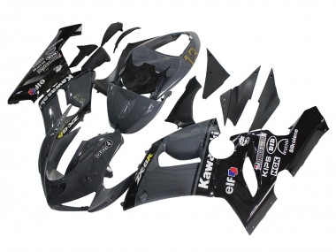 Comprar Carenados Moto Kawasaki ZX6R 2005-2006 - Gris Oscuro Negro