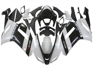 Comprar Carenado Moto Kawasaki ZX6R 2007-2008 - Blanco Negro