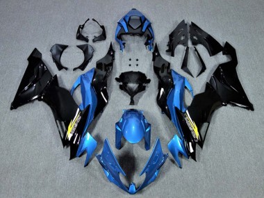 Comprar Carenados Moto Kawasaki ZX6R 2009-2012 - Azul Negro Brillante Amarillo