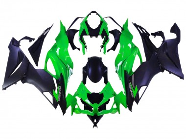Comprar Carenados Moto Kawasaki ZX6R 2019-2022 - Verde Negro Mate