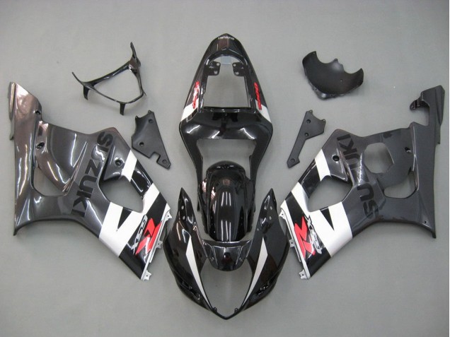 Comprar Carenados Moto Suzuki GSXR 1000 2003-2004 - Negro Brillante Blanco Gris Rojo