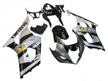 Comprar Carenados Moto Suzuki GSXR 1000 2003-2004 - Negro Brillante Plata Gris Amarillo