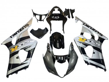 Comprar Carenados Moto Suzuki GSXR 1000 2003-2004 - Negro Brillante Plata Gris Amarillo