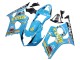 Comprar Carenados Moto Suzuki GSXR 1000 2003-2004 - Azul Claro Amarillo Negro Rizla Motul