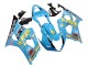 Comprar Carenados Moto Suzuki GSXR 1000 2003-2004 - Azul Claro Amarillo Negro Rizla Motul