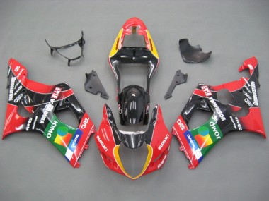 Comprar Carenados Moto Suzuki GSXR 1000 2003-2004 - Rojo Amarillo Azul Verde Negro JOMO
