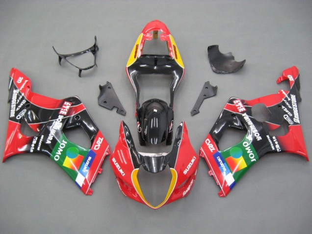 Comprar Carenados Moto Suzuki GSXR 1000 2003-2004 - Rojo Amarillo Azul Verde Negro JOMO