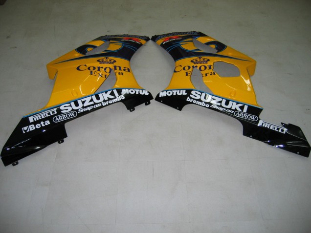 Comprar Carenados Moto Suzuki GSXR 1000 2003-2004 - Amarillo Blanco Azul Negro Corona
