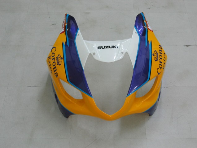 Comprar Carenados Moto Suzuki GSXR 1000 2003-2004 - Amarillo Blanco Azul Negro Corona