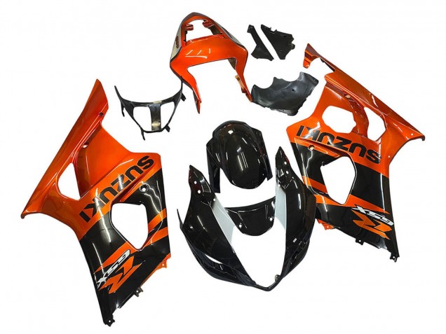Comprar Carenado Moto Suzuki GSXR 1000 2003-2004 - Burnt Naranja Negro Brillante