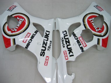Comprar Carenados Moto Suzuki GSXR 1000 2003-2004 - Blanco Rojo Motul Lucky Strike