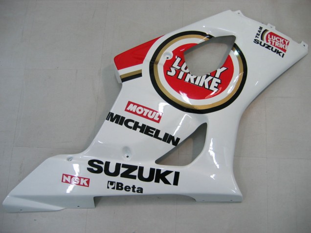 Comprar Carenados Moto Suzuki GSXR 1000 2003-2004 - Blanco Rojo Motul Lucky Strike