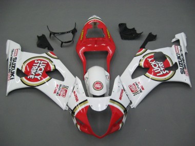Comprar Carenados Moto Suzuki GSXR 1000 2003-2004 - Blanco Rojo Motul Lucky Strike