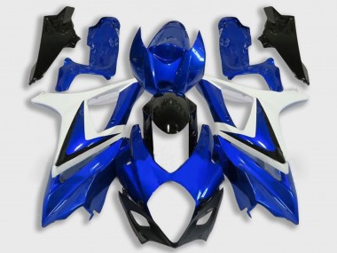 Comprar Carenado Moto Suzuki GSXR 1000 2007-2008 - Blanco Azul Negro