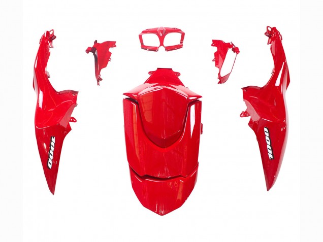 Comprar Kits Carenado Moto Suzuki GSXR 1000 2009-2016 - Negro Brillante Rojo