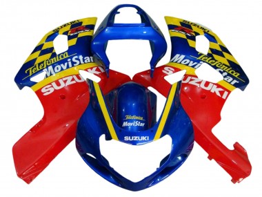 Comprar Carenados Moto Suzuki GSXR 600 / GSXR 750 2001-2003 - Azul Rojo Amarillo