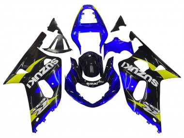 Comprar Carenados Moto Suzuki GSXR 600 / GSXR 750 2001-2003 - Azul Amarillo Negro Brillante