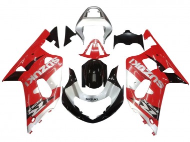 Comprar Carenado Moto Suzuki GSXR 600 / GSXR 750 2001-2003 - Rojo Blanco Negro Brillante
