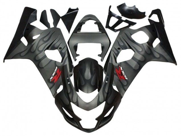 Comprar Carenados Moto Suzuki GSXR 600 / GSXR 750 2004-2005 - Gris Negro Llama