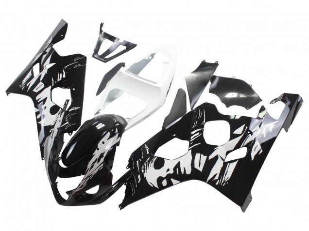 Comprar Carenado Moto Suzuki GSXR 600 / GSXR 750 2004-2005 - Blanco Negro