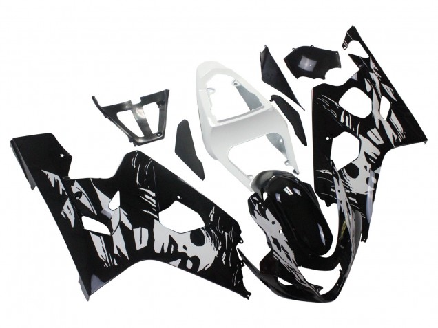 Comprar Carenado Moto Suzuki GSXR 600 / GSXR 750 2004-2005 - Blanco Negro