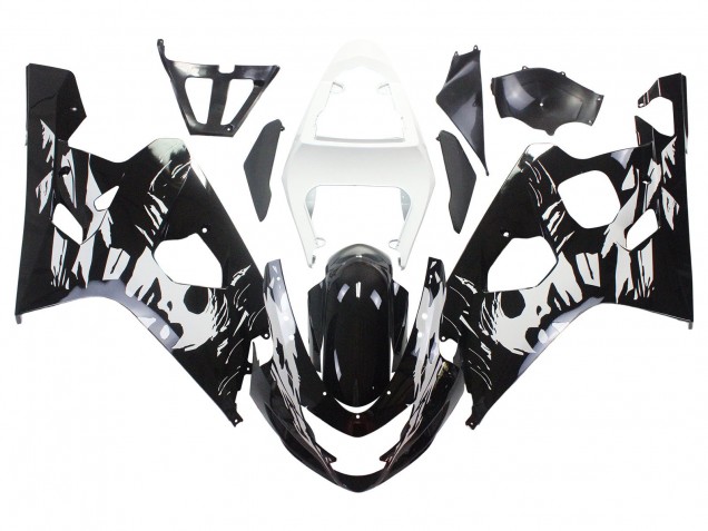 Comprar Carenado Moto Suzuki GSXR 600 / GSXR 750 2004-2005 - Blanco Negro