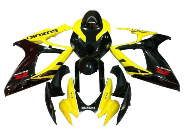 Comprar Carenados Moto Suzuki GSXR 600 / GSXR 750 2006-2007 - Amarillo Negro Brillante Rojo
