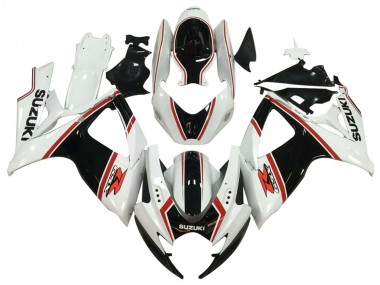 Comprar Carenado Moto Suzuki GSXR 600 / GSXR 750 2006-2007 - Blanco Negro Rojo