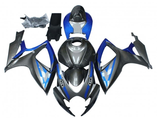Comprar Carenados Moto Suzuki GSXR 600 / GSXR 750 2006-2007 - Azul Gris Negro