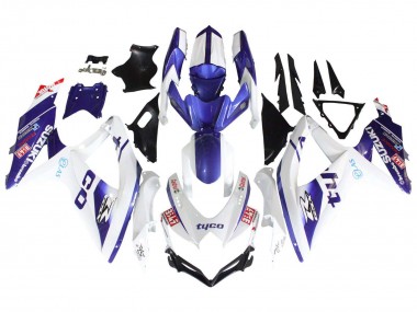 Comprar Carenados Moto Suzuki GSXR 600 / GSXR 750 2008-2010 - Blanco Azul Negro Tyco