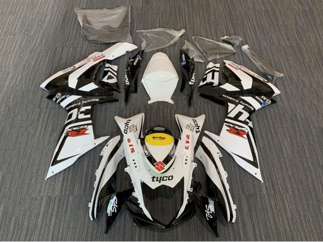 Comprar Carenados Moto Suzuki GSXR 600 / GSXR 750 2008-2010 - Blanco Amarillo Negro Tyco