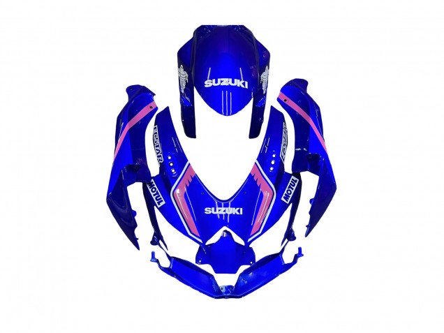 Comprar Carenados Moto Suzuki GSXR 600 / GSXR 750 2008-2010 - Blanco Azul Rosa Ecstar Motul