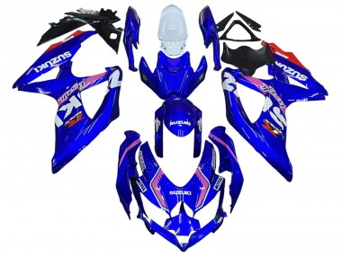 Comprar Carenados Moto Suzuki GSXR 600 / GSXR 750 2008-2010 - Blanco Azul Rosa Ecstar Motul