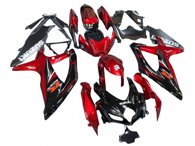 Comprar Carenados Moto Suzuki GSXR 600 / GSXR 750 2008-2010 - Rojo Negro Brillante