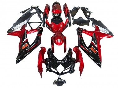 Comprar Carenados Moto Suzuki GSXR 600 / GSXR 750 2008-2010 - Rojo Negro Brillante
