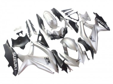 Comprar Carenados Moto Suzuki GSXR 600 / GSXR 750 2008-2010 - Plata Negro Mate