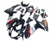 Comprar Carenados Moto Suzuki GSXR 600 / GSXR 750 2011-2024 - Negro Brillante Falsificado FibraCarbono Plata Rojo