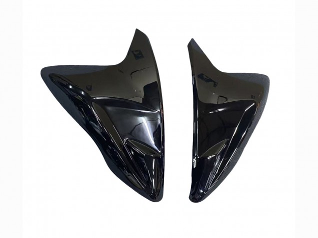 Comprar Carenados Moto Suzuki GSXR 600 / GSXR 750 2011-2024 - Negro Brillante Falsificado FibraCarbono Plata Rojo