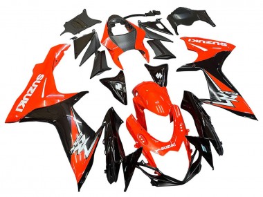 Comprar Kits Carenados Moto Suzuki GSXR 600 / GSXR 750 2011-2024 - Rojo Negro Brillante