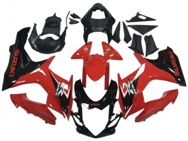 Comprar Carenado Moto Suzuki GSXR 600 / GSXR 750 2011-2024 - Rojo Negro Brillante