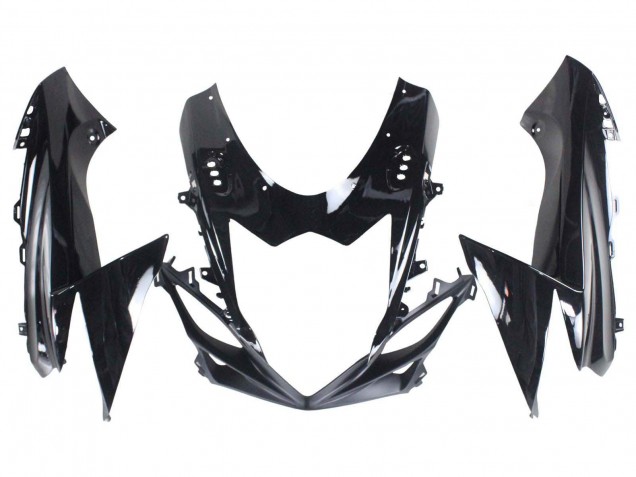 Comprar Carenados Moto Suzuki GSXR 600 / GSXR 750 2011-2024 - Negro Brillante Negro Mate Blanco Calcomanía