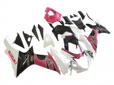 Comprar Carenados Moto Suzuki GSXR 600 / GSXR 750 2011-2024 - Blanco Rosa Negro Corona